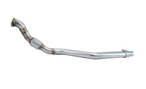 Bull-X Downpipe Alt Parça / Orta Susturucu İptal Borusu – 3″ Audi A4 / A5 B9 2.0 TFSI